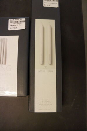 Diverse lys/lyseslukker GEORG JENSEN 