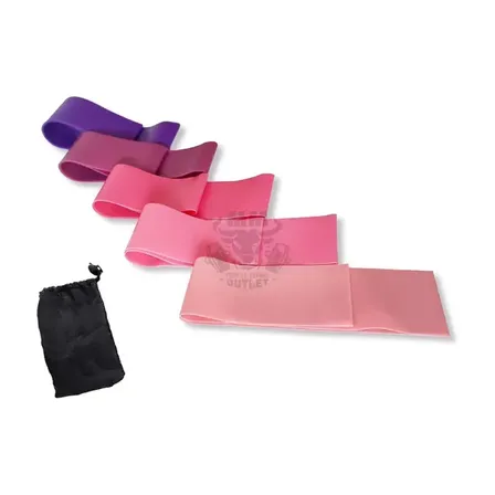 3 sæt Træningselastikker (sæt med 5 stk.)