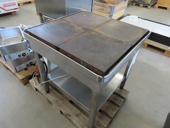 Kogebord med 4 zoner