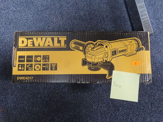 Vinkelsliber DEWALT DWE4217