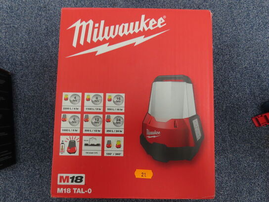 Arbejdslampe MILWAUKEE M18 TAL-0