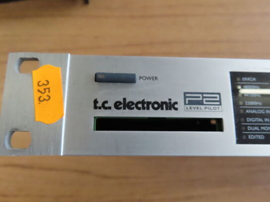Limiter - TC ELECTRONIC P2 LEVEL PILOT
