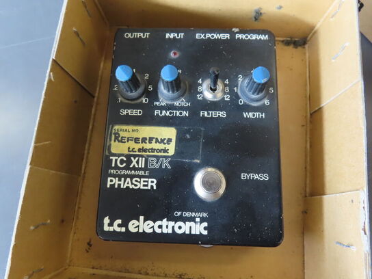 Guitarpedal - TC ELECTRONIC TC XII B/K