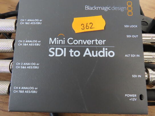 SDI to Audio Mini converter - BLACKMAGIC