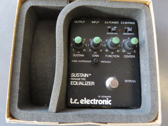 Guitarpedal - TC ELECTRONIC SUSTAIN+