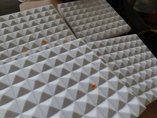 Akkustik plader i skum 4 stk.