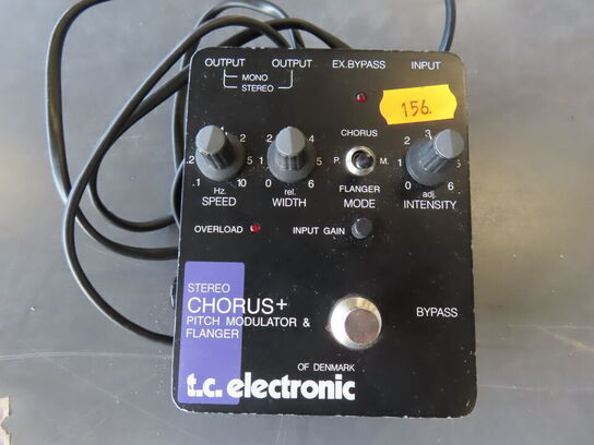 Guitarpedal - TC ELECTRONIC CHORUS+