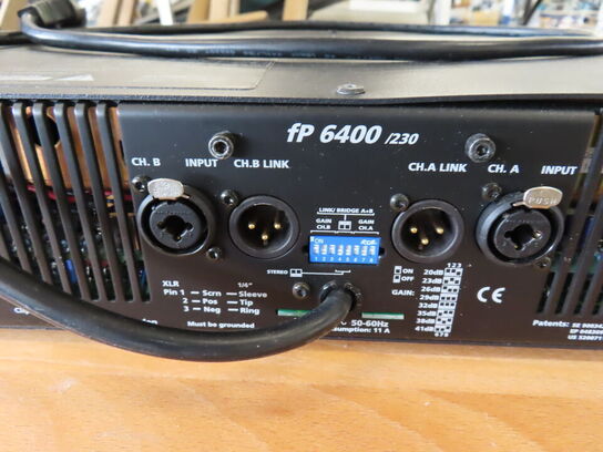 Forstærker - LAB GRUPPEN FP6400