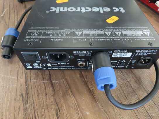 Bas Forstærkerhoved -TC ELECTRONIC BH250