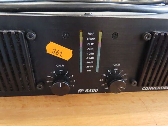 Forstærker - LAB GRUPPEN FP6400