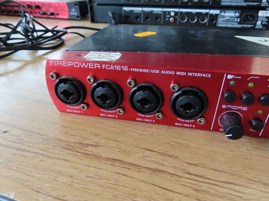 Lydkort - BEHRINGER FIREPOWER FCA1616