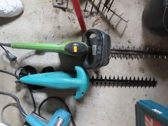 2 stk. hækkeklippere BOSCH og FREUD VICTORIA