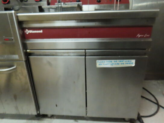 Elektrisk dobbelt friture, EUROTEC EF12+12S (Defekt)