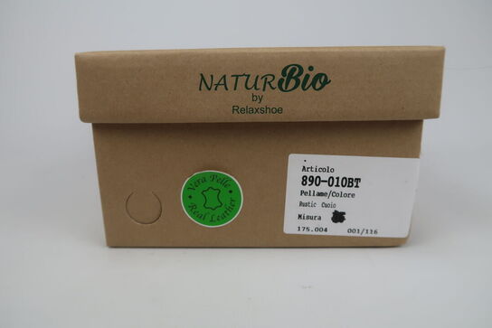 Relaxshoe læder sko med for Rustic Cuoio - Str. 40