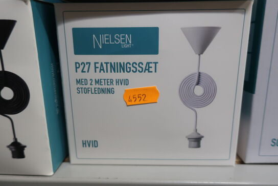 2 stk. fatningssæt NIELSEN LIGHT