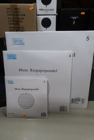 4 stk. lampeskærme NIELSEN LIGHT 