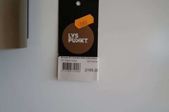 Væglampe LIGHT POINT Mirage W1