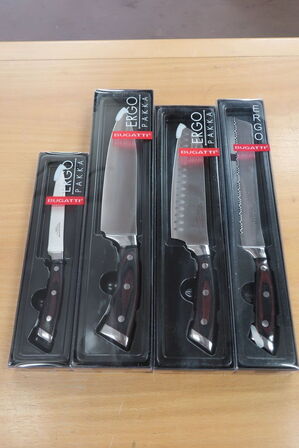4 stk BUGATTI knive ergo pakka