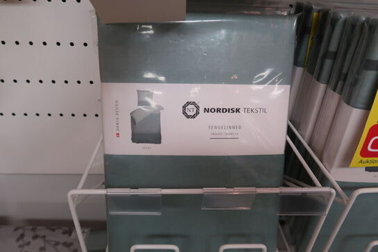 2 sæt Nordisk Tekstil Detox sengetøj grøn 140x200 cm