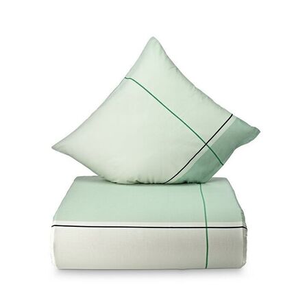 2 sæt Nordisk Tekstil Detox sengetøj grøn 140x200 cm