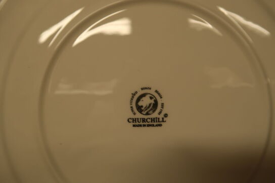 5 stk. Tallerken m/fod 280 mm Bamboo Churchill