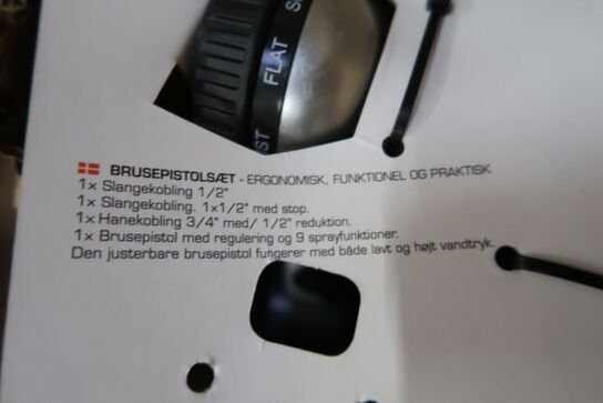 5 pk. Green-it PLUS Brusepistolsæt - 4 dele PLUS