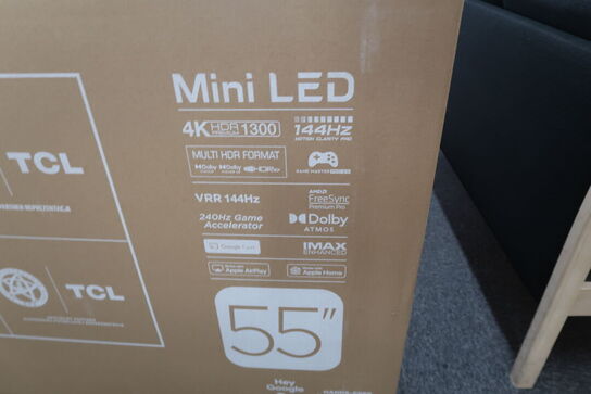 TCL 55" Fladskærms TV 55C805 LED 4K