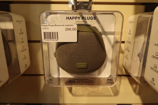 2 stk. Happy Plugs Joy bærbar højttaler (grøn)