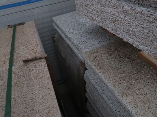 Træbeton loftsplader 80 stk (en palle)