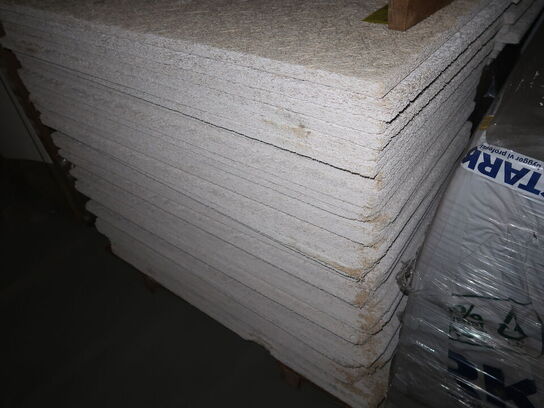 Træbeton loftsplader 80 stk (en palle)