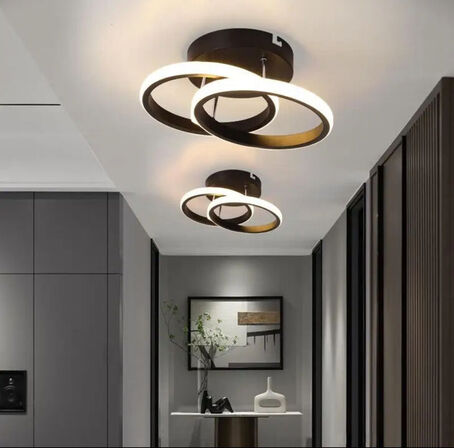 2 stk. Aurora Prestige Loftlampe Rund 20W