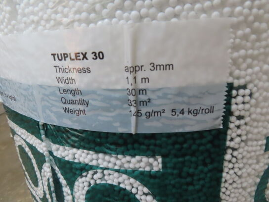 Underlag til gulv (99 kvm.)