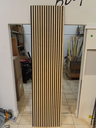 40 stk. Akustikpaneler Basic - sort filt/ask