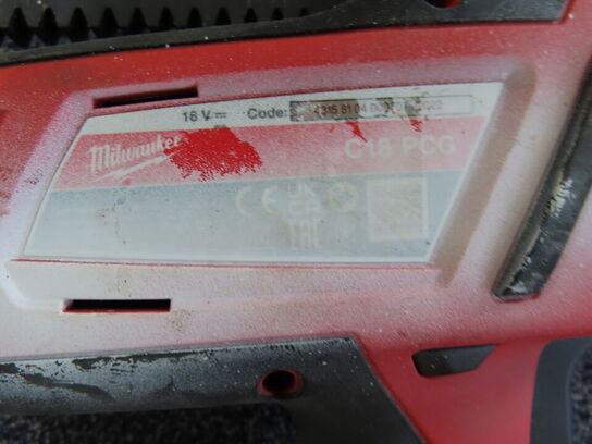 Fugepistol MILWAUKEE C18 PCG