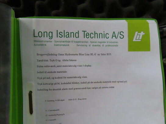 Fugtmåler Hydromette GANN BLUE LIINE