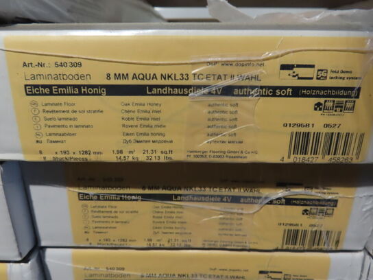 75 kvm. Parketgulv - Oak Emilia Honey