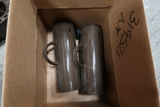 2 stk. Brugt Termokande dark mocha 1 ltr EM77 Stelton
