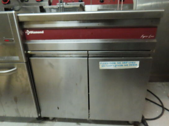 Elektrisk dobbelt friture, EUROTEC EF12+12S (Defekt)