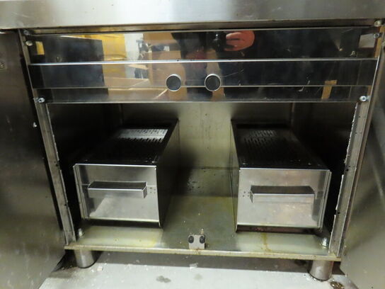 Elektrisk dobbelt friture, EUROTEC EF12+12S (Defekt)