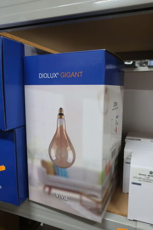 2 stk. Pærer DIOLUX GIGANT