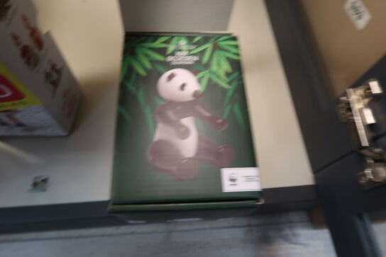 Kay Bojesen Panda træfigur hvid/sort 9,5 cm