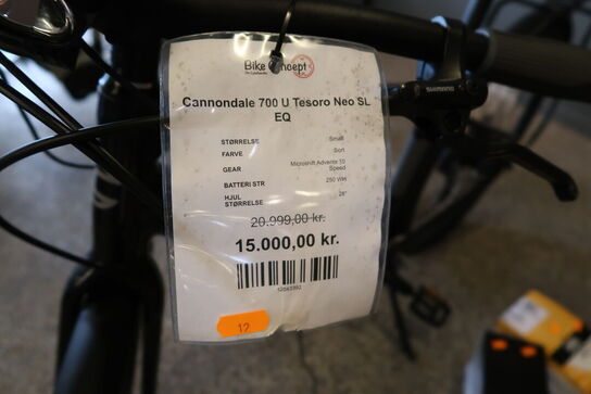Citybike CANNONDALE 700 U Tesoro Neo SL EQ (læs beskrivelse)