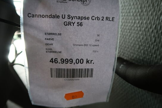 Racercykel CANNONDALE U Synapse Crb 2 RLE GRY 56