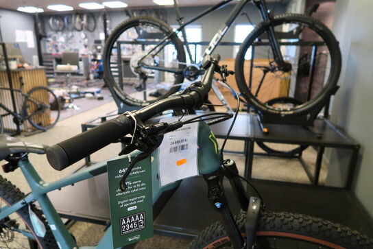 Elmountainbike IXGO MX-E Three 600 med batteri uden lader