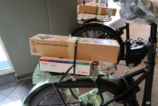 Elcykel FALTER E 9.3 RT med batteri og lader