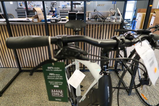 Elcykel BIANCHI T-TRONIK T DB X5/X7 9S E6100 med batteri uden lader