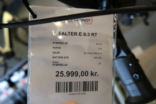 Elcykel FALTER E 9.3 RT med batteri uden lader