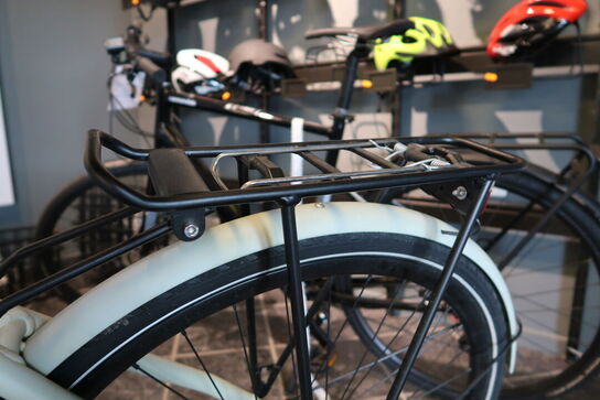 Elcykel E-FLY Pace S9 Dame Oliven/Mat/Brun med batteri uden lader