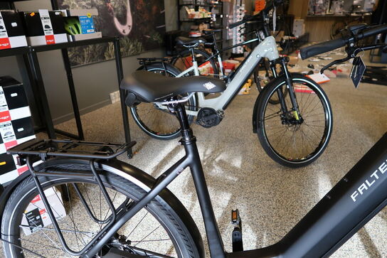 Elcykel FALTER E 9.0i RT Wave med batteri uden lader