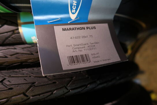 5 stk. dæk SCHWALBE Marathon Plus 47-622 28x1.75